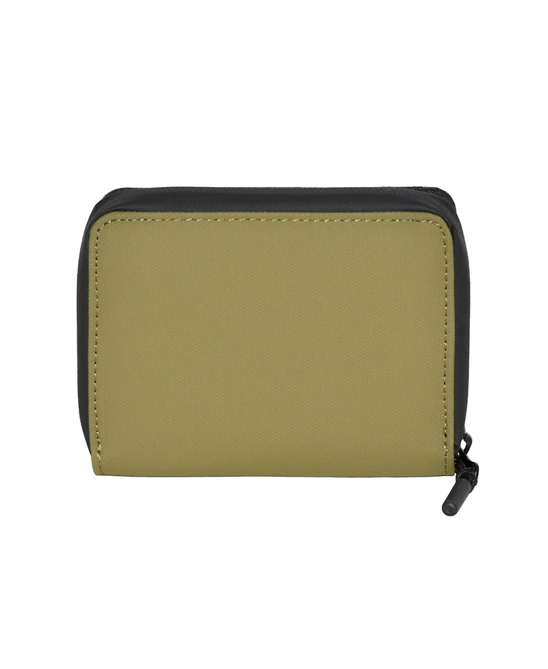 Roots Men's Compact Zip Around Snap Wallet
