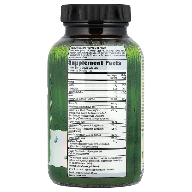 Irwin Naturals Thermo-Burn Stubborn Fat Metabolizer