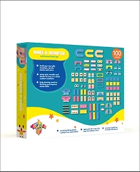 Geoffrey's Toy Box Make A Monster 100-Piece Solid Wood Block Set, Created for Macy's