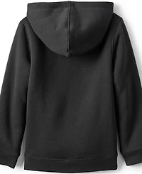 Lands' End Girls Reversible High Pile Fleece Hoodie