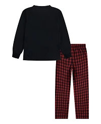 Polo Ralph Lauren Boys - 2-Piece Long Sleeve T-Shirt and Woven Pant Pajama Set