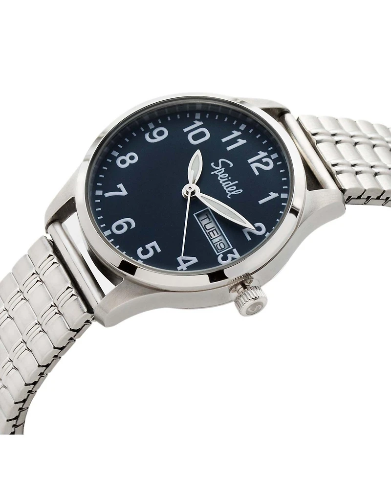 Speidel Ladies Essential Metal Watch With Twist-o-Flex Watchband in Gold Black