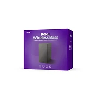 Roku Wireless Bass Subwoofer - Black
