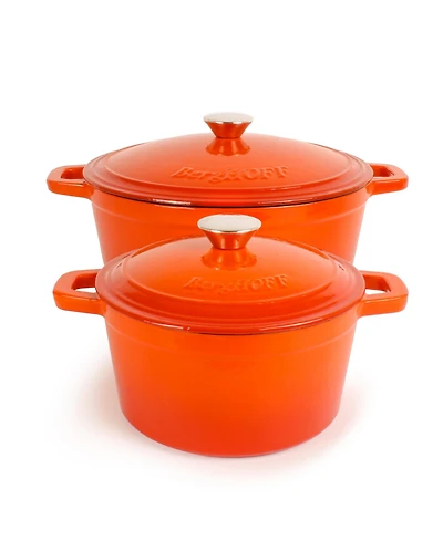 BergHOFF Neo 4pc Cast Iron Cookware Set, 3qt. & 7qt.