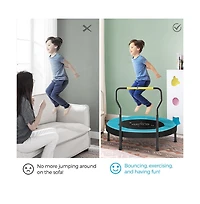 Slickblue Safe and Fun Trampoline for Children Ideal for Outdoor Play and Exercise