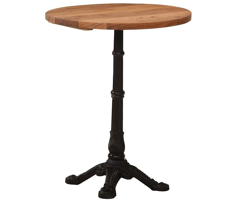 vidaXL Bistro Table 23.6"x29.9" Solid Acacia Wood