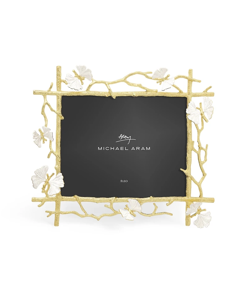 Michael Aram Butterfly Ginkgo Gold Frame, 8" x 10"