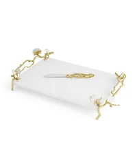 Michael Aram Butterfly Ginkgo Gold Cheeseboard Spreader