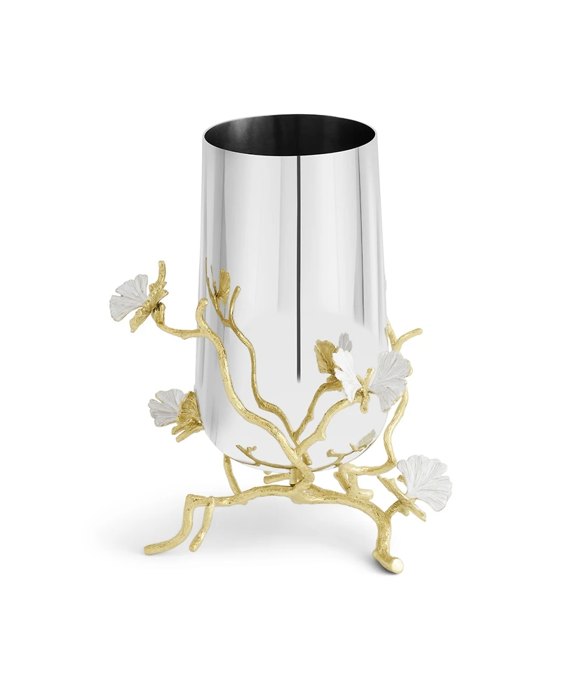 Michael Aram Butterfly Ginkgo Gold Medium Vase