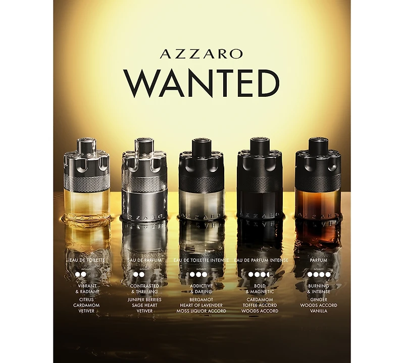 Azzaro Men's 3-Pc. The Most Wanted Eau de Toilette Intense Gift Set
