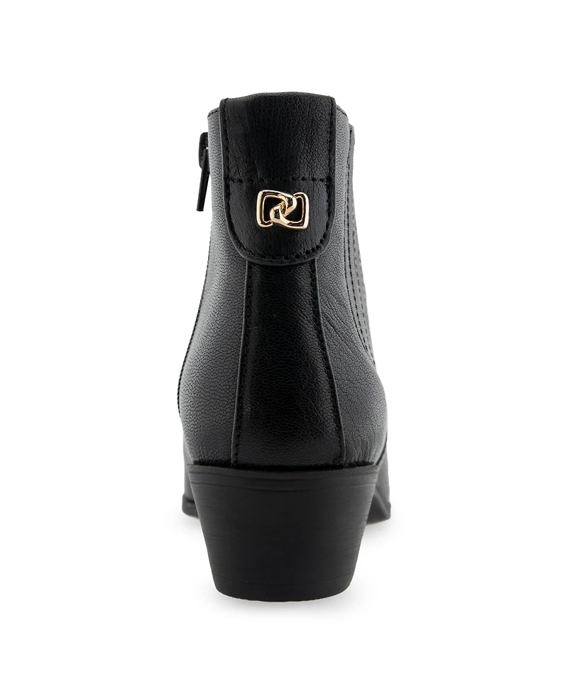 Aerosoles Women's Claus Buckle Ornament Booties