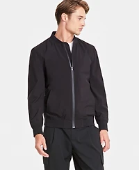 Alfani Men's Regular-Fit Water-Resistant Full-Zip Bomber Jacket, Created for Macy's