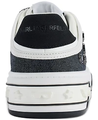Karl Lagerfeld Paris Women's Cyndra Lace Up Sneakers