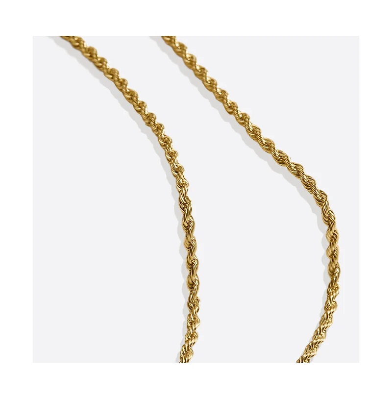 Hollywood Sensation Timeless Gold Rope Necklace
