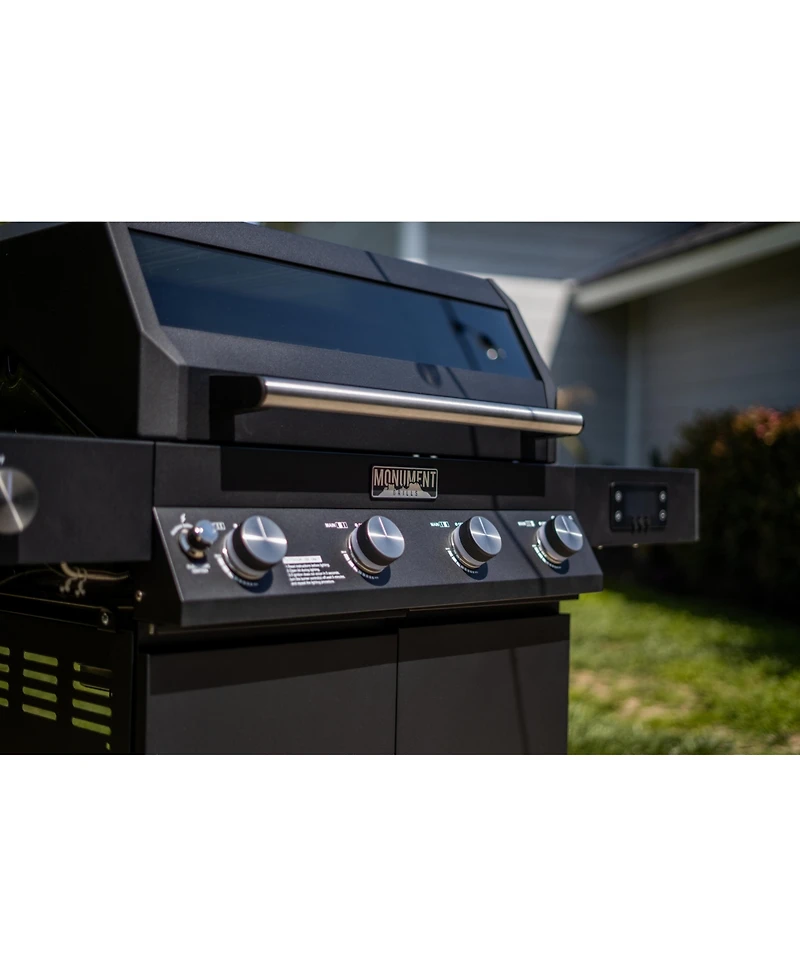 Monument Grills 4 Burner Powder Coated Denali Series Smart Grill