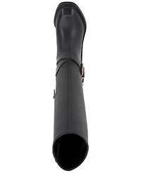 Vince Camuto Women's Gini Buckled Knee-High Riding Boots