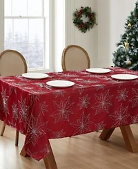 Laura Ashley Raised Woven Poinsettia Collection