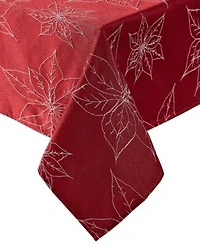 Laura Ashley Raised Woven Poinsettia Collection