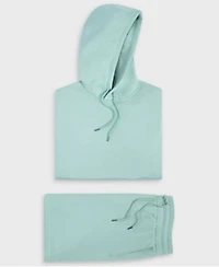 Mode Of One Mens Relaxed Fleece Hoodie Pull On Shorts Created For Macys