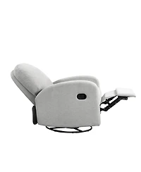 Relax A Lounger 31.9"W Polyester Phoenix Swivel Rocker Recliner