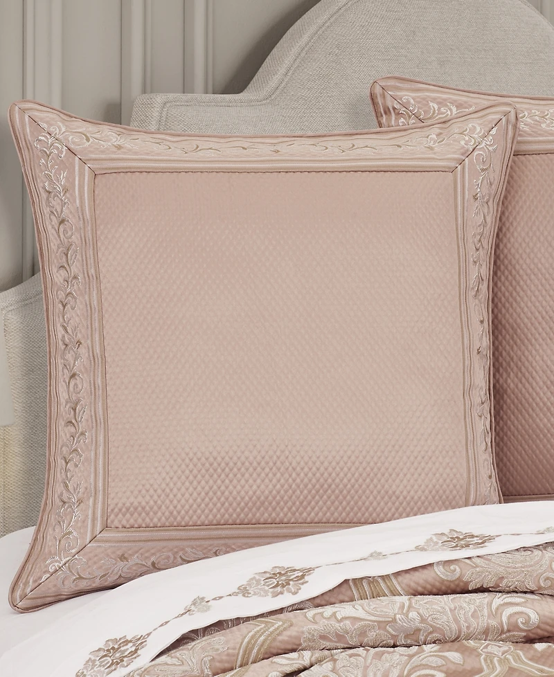 J Queen New York Rosewater Sham, European