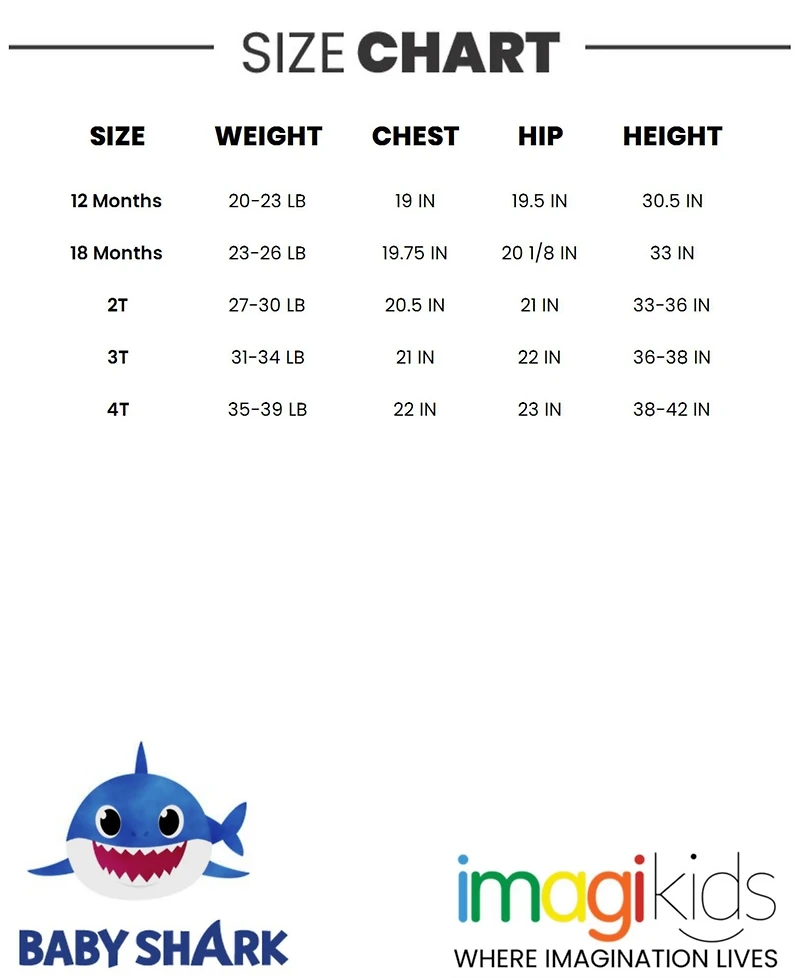 Pinkfong Baby Boys Shark Fleece Pullover Hoodie and Pants Outfit Set to