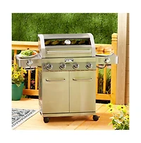 4 Burner Stainless Steel Classic Series Grill