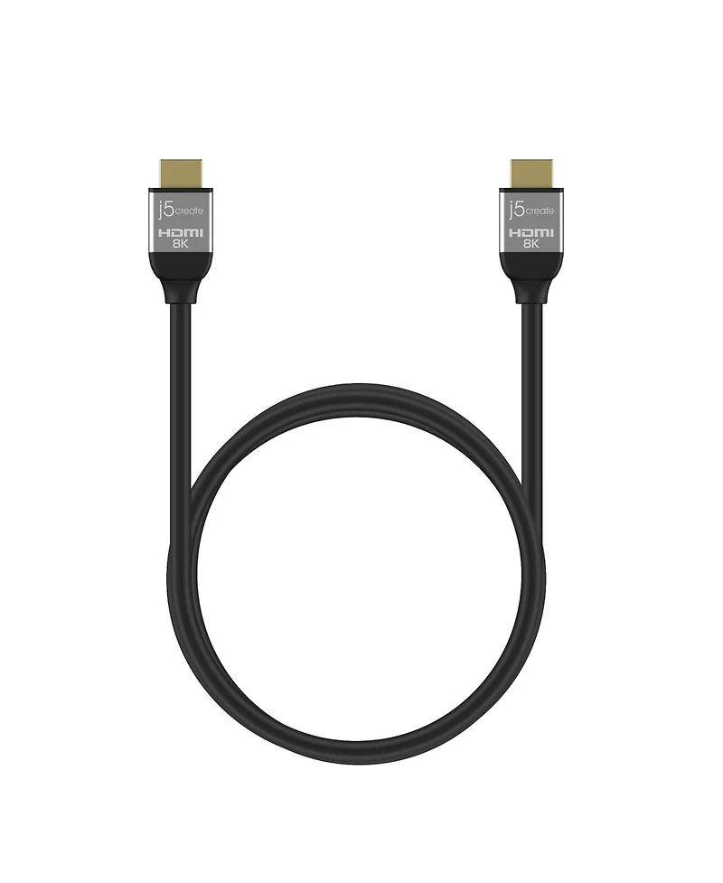 j5create Ultra High Speed 8K Uhd Hdmi Cable, 6ft