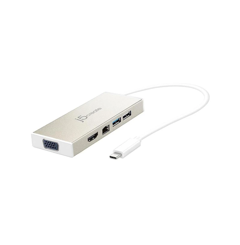 j5create JCD376 Usb 3.1 Type-c Fully Functional Mini Dock
