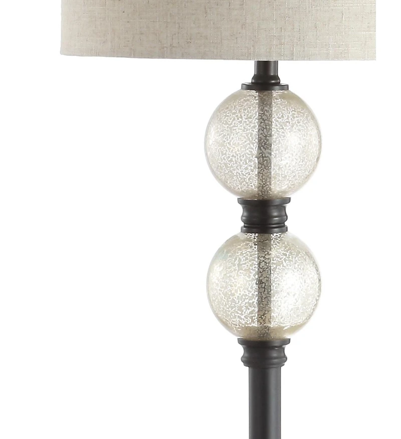 Jonathan Y January Glassmetal Led Floor Lamp