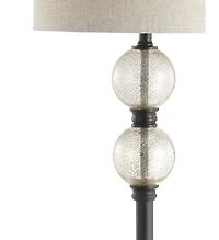 Jonathan Y January Glassmetal Led Floor Lamp