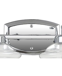 Jonathan Y Orleans Iron/Glass Schoolhouse Led Vanity Light