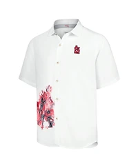 Tommy Bahama Men's White St. Louis Cardinals Veracruz Ace Islanders Button-Up Shirt