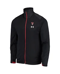 Under Armour Men's Black Texas Tech Red Raiders 2021 Sideline Command Full-Zip Jacket
