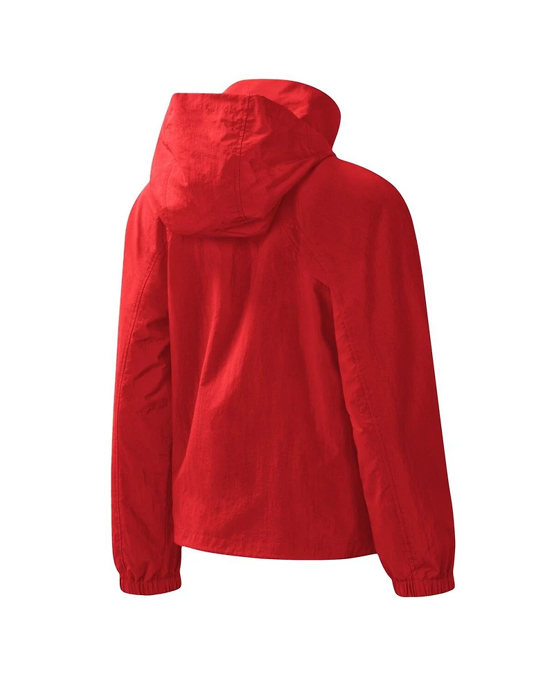 G-iii 4Her by Carl Banks Women's Red Chicago Bulls Last Shot Full-Zip Hoodie