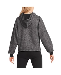 Dkny Sport Women's Black Washington Commanders Debbie Dolman Raglan Pullover Hoodie Sweatshirt