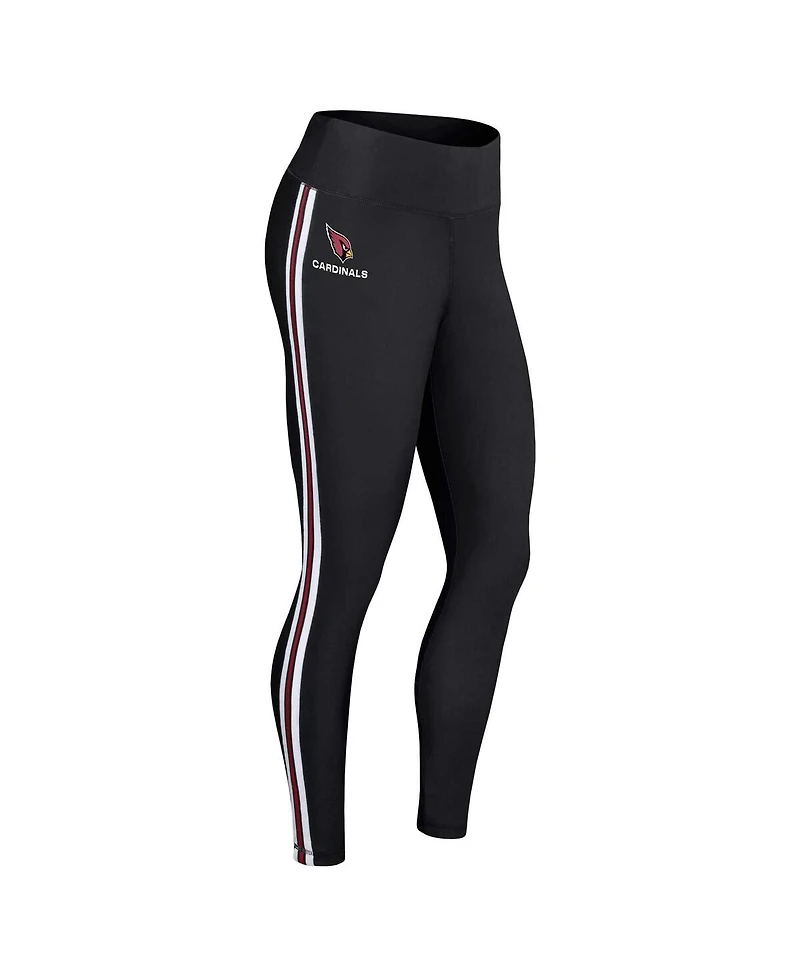 Wear by Erin Andrews Women's Black Arizona Cardinals Color Block Leggings