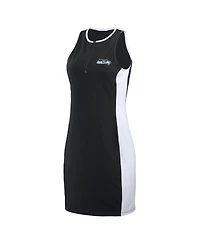 Wear by Erin Andrews Women's Black Seattle Seahawks Bodyframing Tank Dress