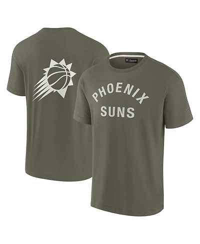 Fanatics Men's and Women's Olive Phoenix Suns Elements Super Soft Short Sleeve T-Shirt
