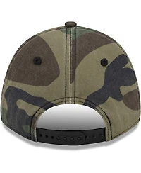 New Era Men's Camo Oakland Athletics Gameday 9FORTY Adjustable Hat