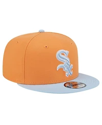 New Era Men's Orange Chicago White Sox Spring Color Two-Tone 9FIFTY Snapback Hat