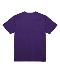 Mitchell & Ness Men's Purple Los Angeles Lakers Hardwood Classics Neon Nights Premium T-Shirt
