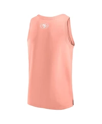 Fanatics Men's Coral San Francisco 49ers Elements Tank Top