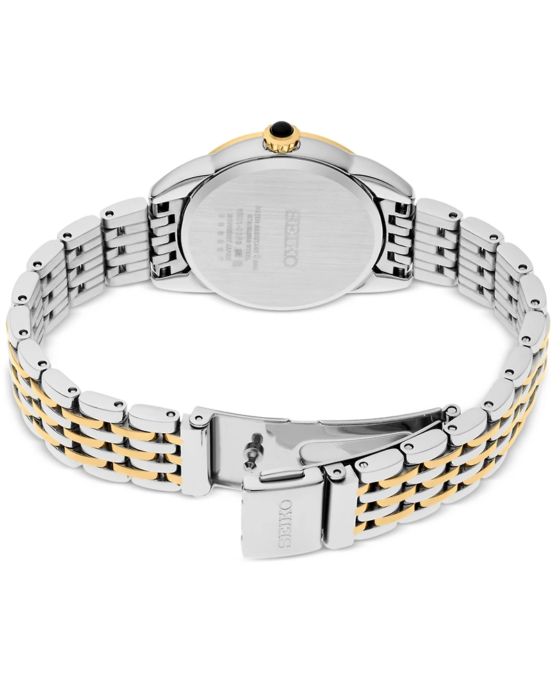 Seiko Women's Essentials Two-Tone Stainless Steel Bracelet Watch 29mm