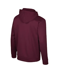 Colosseum Men's Maroon Minnesota Golden Gophers Quarter-Zip Hoodie