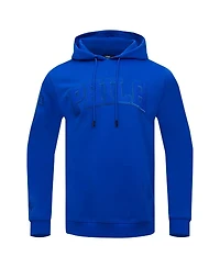 Pro Standard Men's Royal Philadelphia 76ers Triple Tonal Dk Pullover Hoodie Jacket