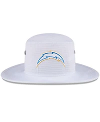 New Era Men's White Los Angeles Chargers 2024 Nfl Training Camp Panama Bucket Hat