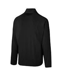 Outerstuff Men's Black Las Vegas Raiders Grind Iron Quarter-Zip Top