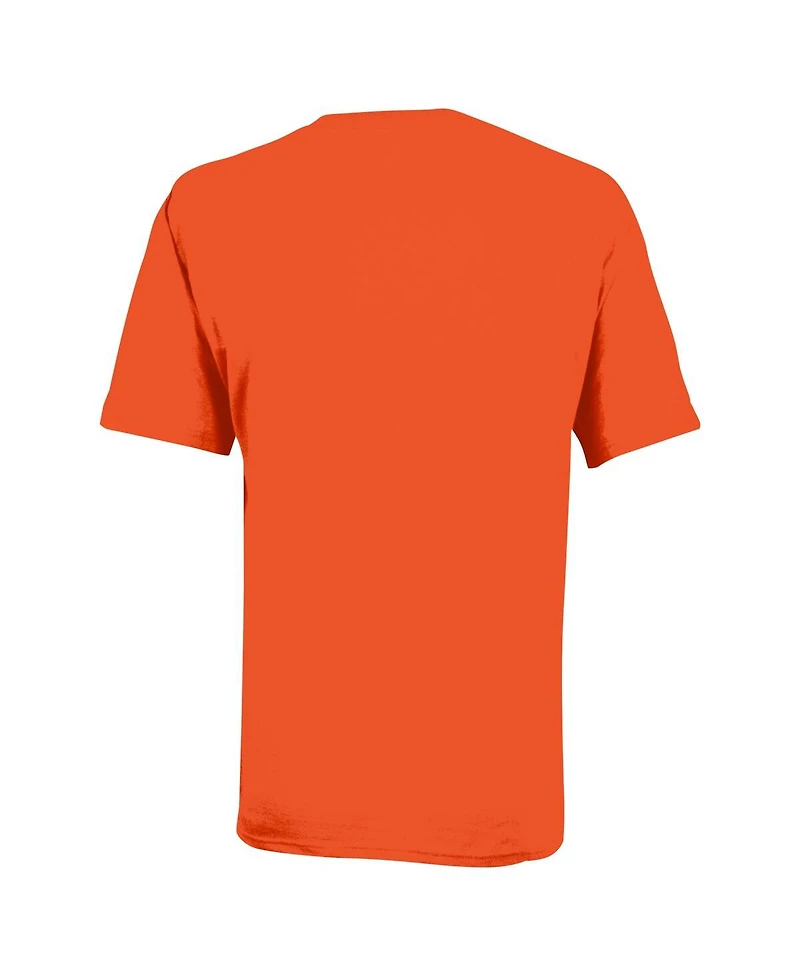 Champion Big Boys and Girls Orange Oklahoma State Cowboys Arch Over Logo T-Shirt