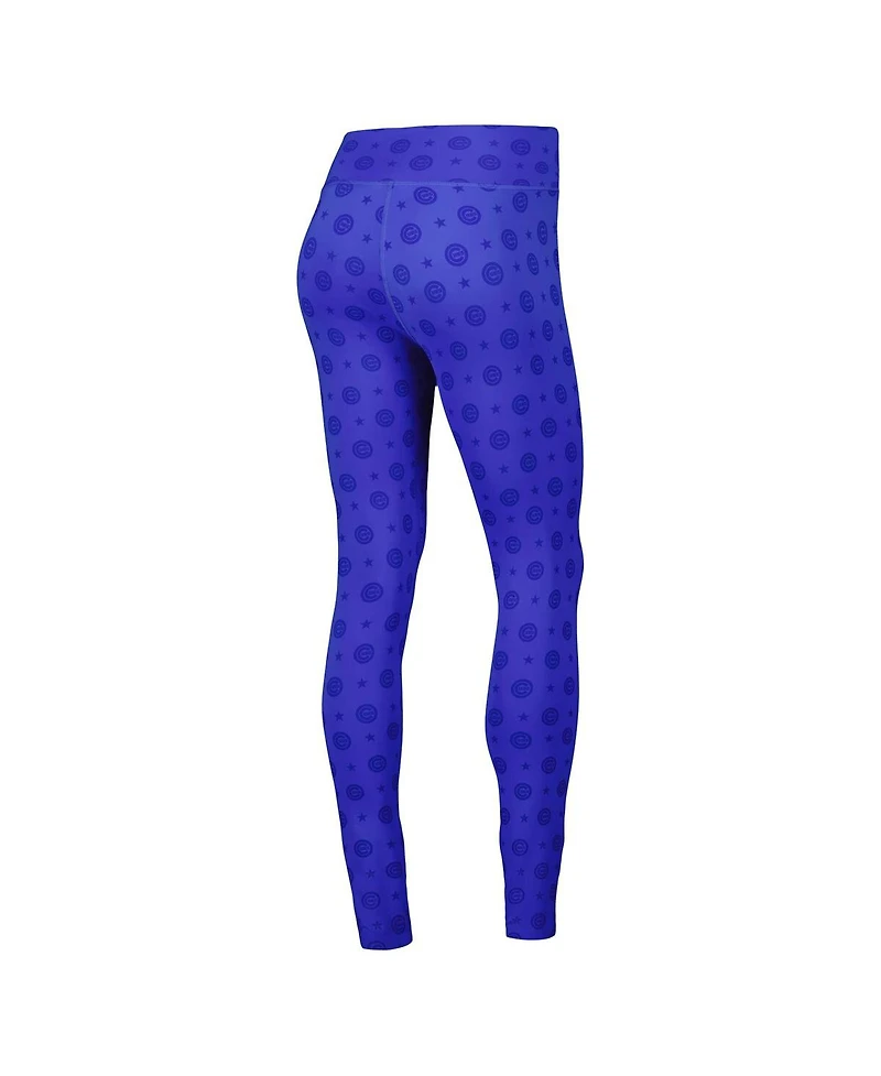 Terez Women's Royal Chicago Cubs Tonal Leggings